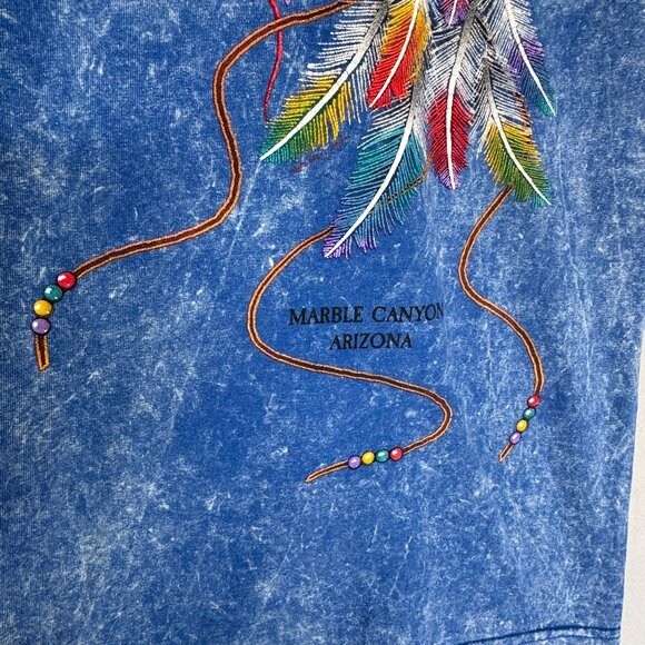 Vintage Superstition Mountain Apache Junction Native American Horse T Shirt - Picture 4 of 8